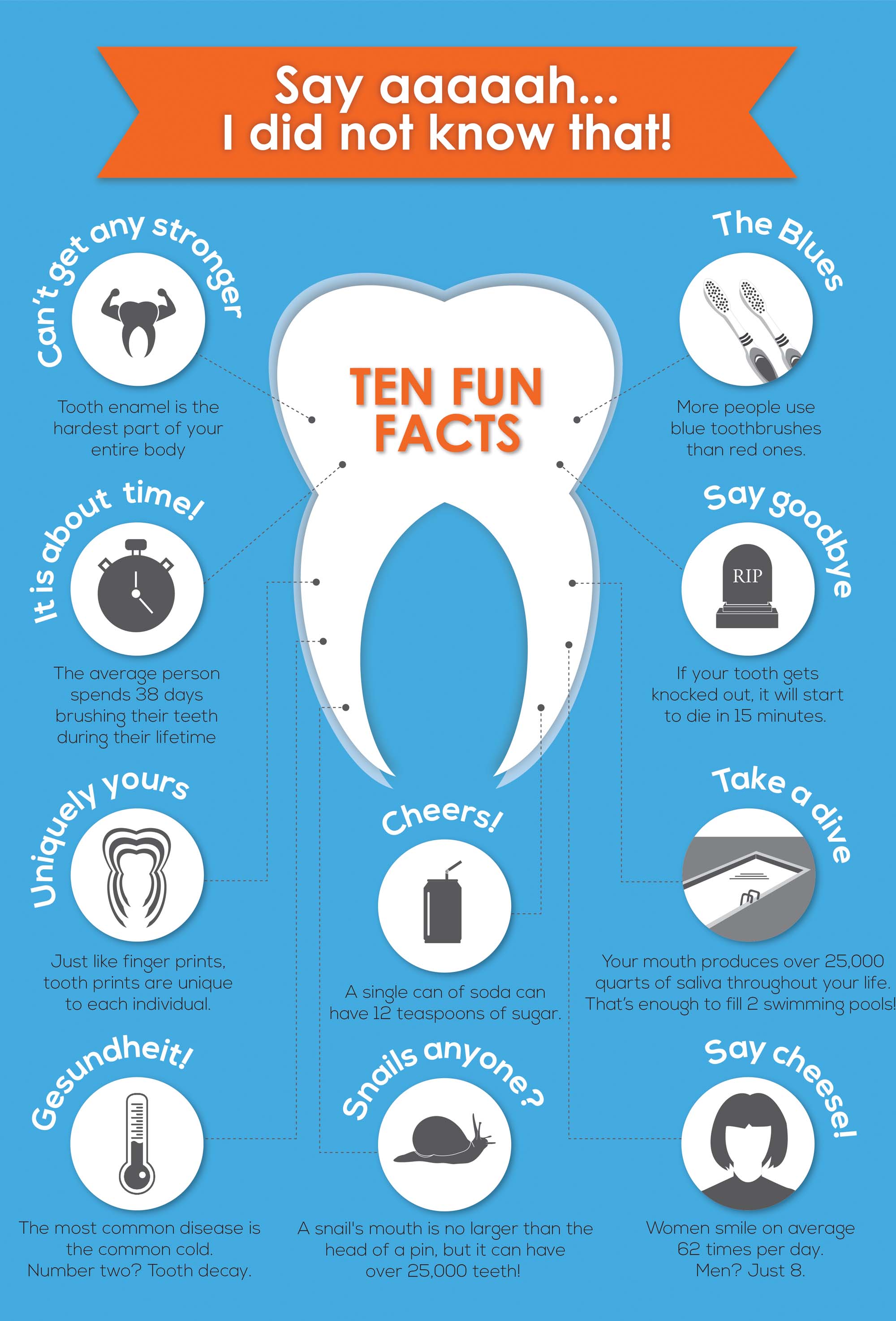 10 Facts About Your Teeth [Infographic]