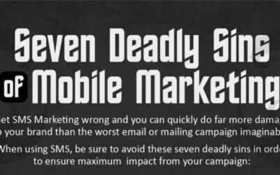 7 Deadly Sins of Mobile Marketing