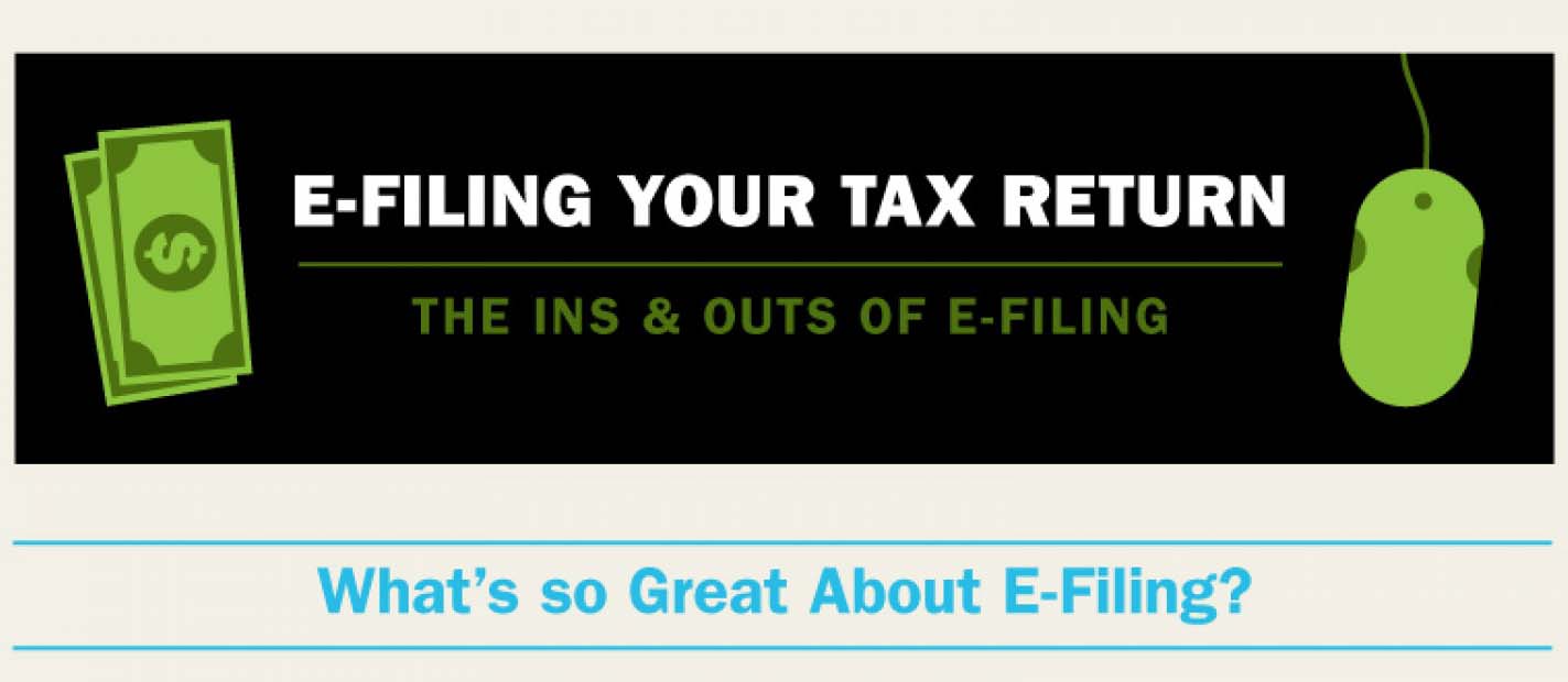The Ins and Outs of EFiling Your Tax Return [Infographic]