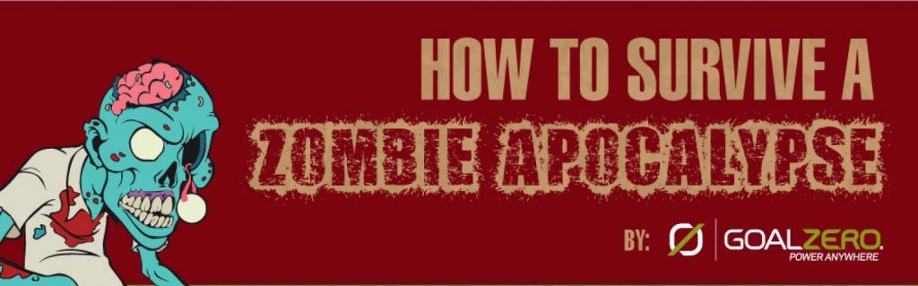 How To Survive A Zombie Apocalypse Infographic 9332