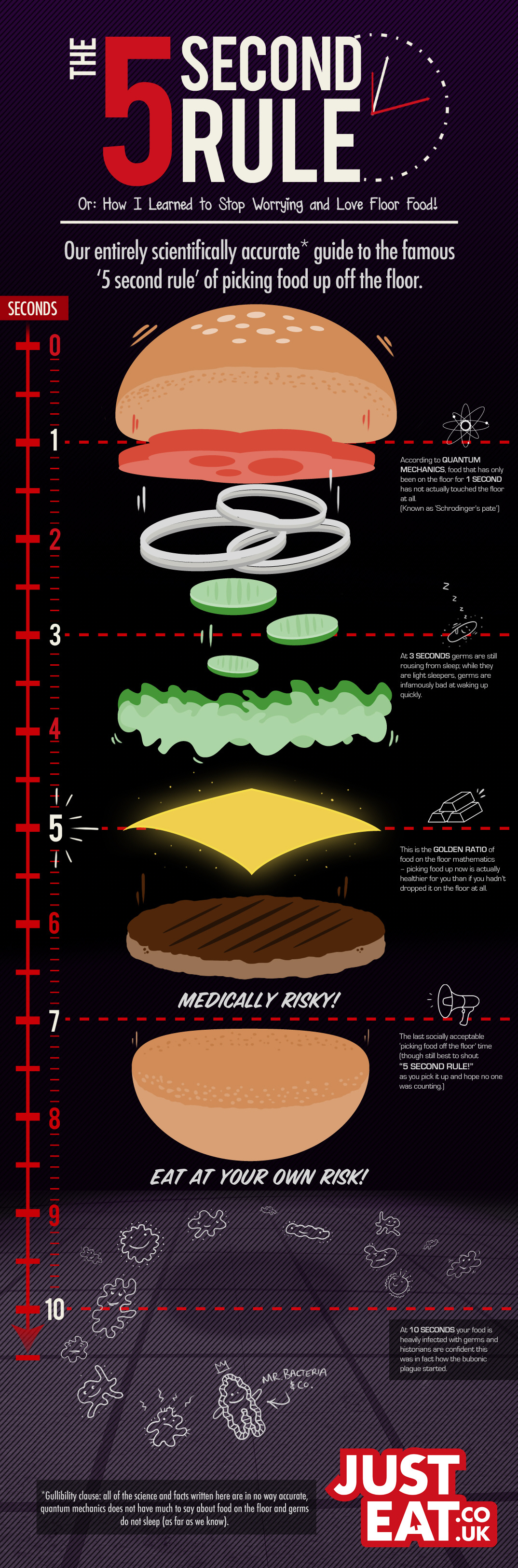 The 5 Second Rule Infographic 