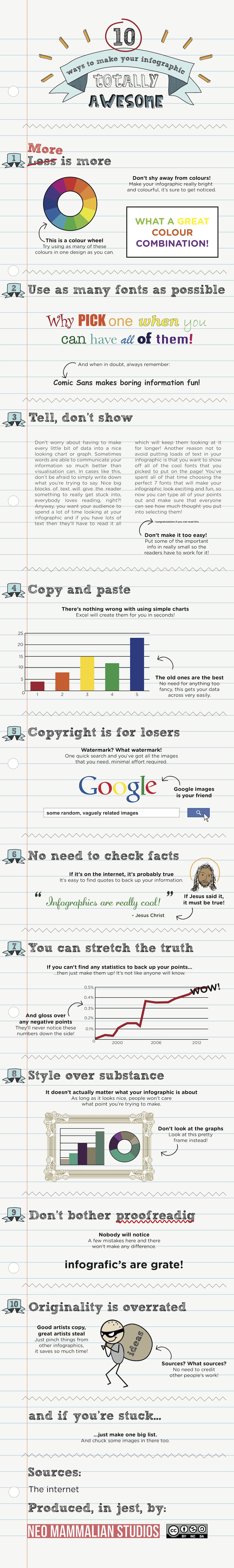 10 Ways to Make Your Infographic Totally NOT Awesome