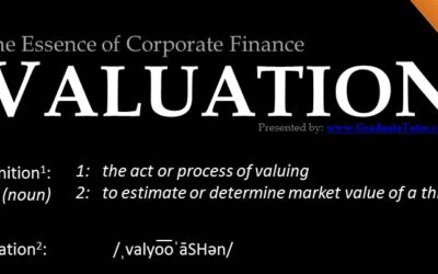 Valuation: The Essence of Corporate Finance