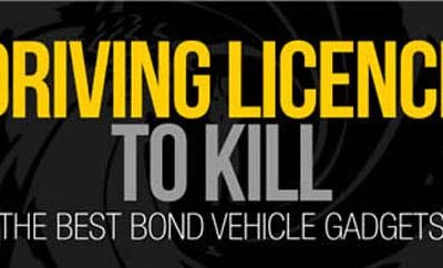 Driving License To Kill – The Best Bond Vehicle Gadgets