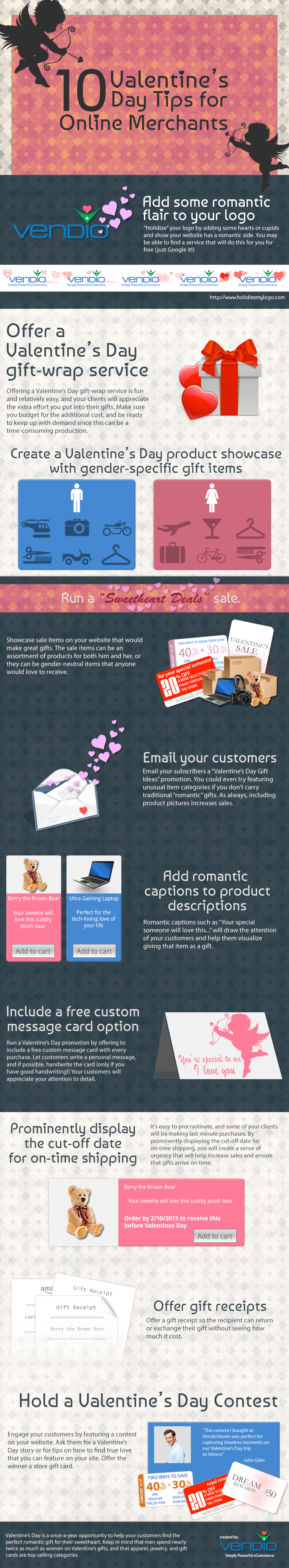 10 Valentine's Day Tips for Ecommerce SMB Merchants