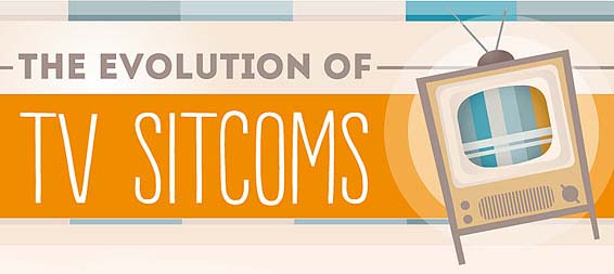 The Evolution of TV Sitcoms [Infographic]