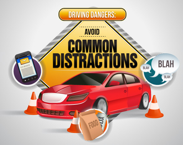 Beyond Texting: Avoid All Distractions While Driving