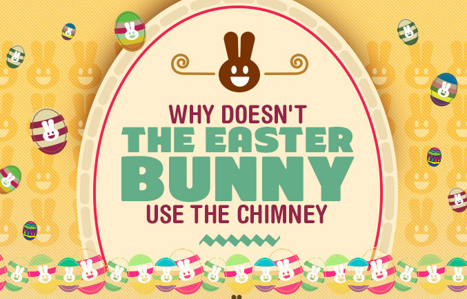 Why Doesn’t the Easter Bunny Use the Chimney