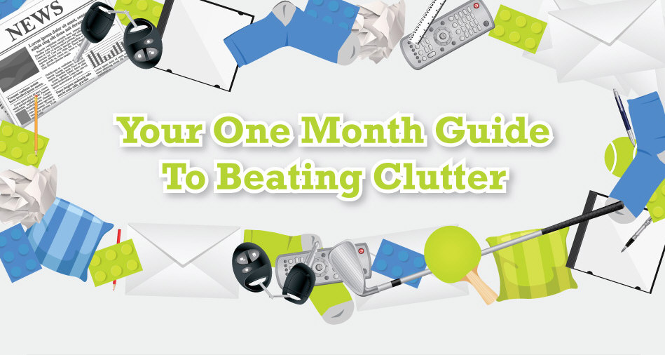 Conquer Clutter in a Month [Infographic]