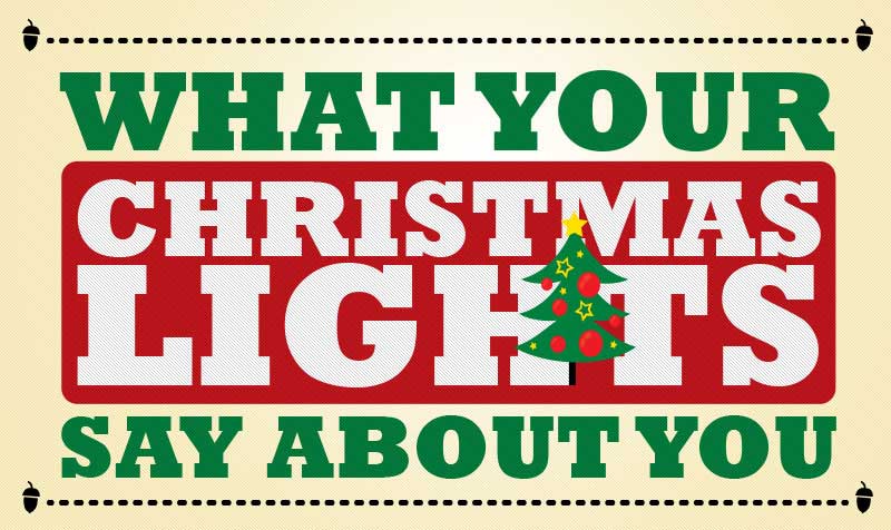 What Your Christmas Lights Say About You