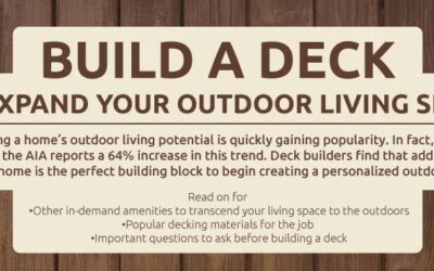 Build a Deck to Expand Your Outdoor Living Space