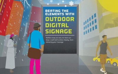 Beating the Elements with Outdoor Digital Signage