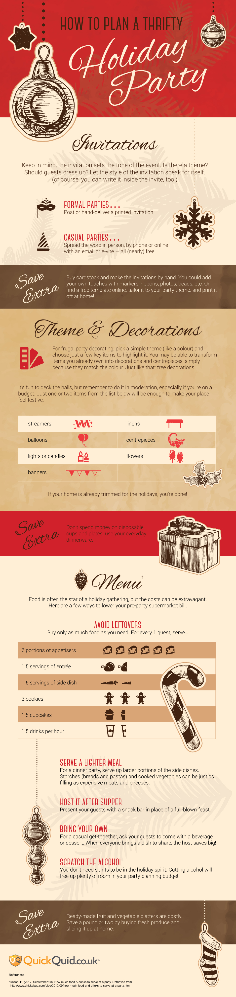 How to Plan a Thrifty Holiday Party