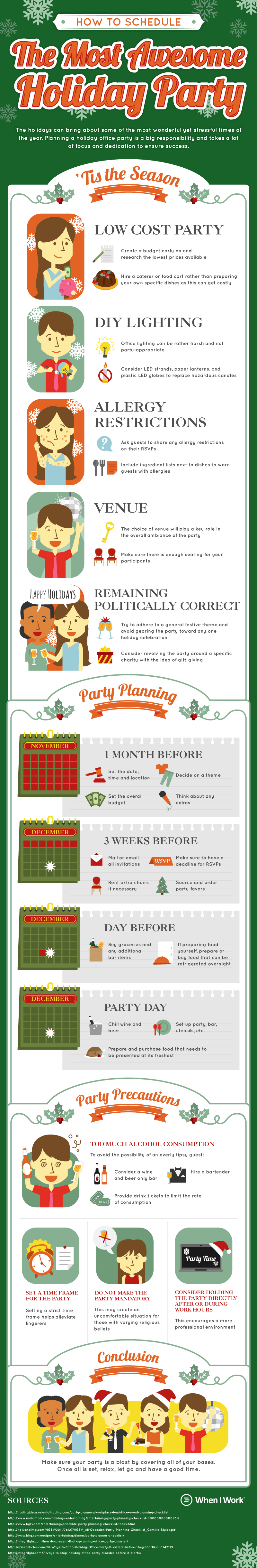 How To Schedule an Awesome Holiday Party