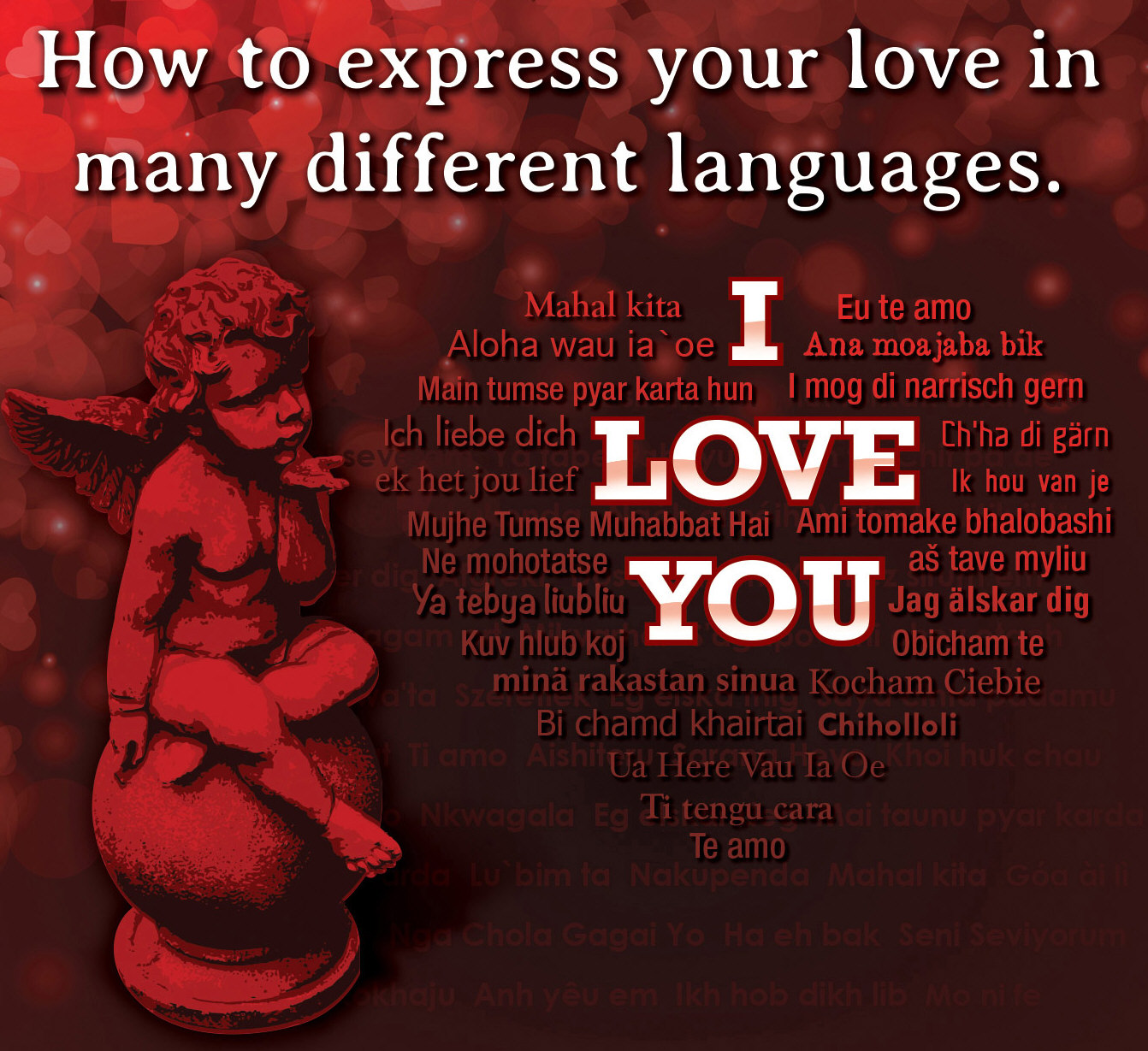 How To Express Your Love in Many Different Languages