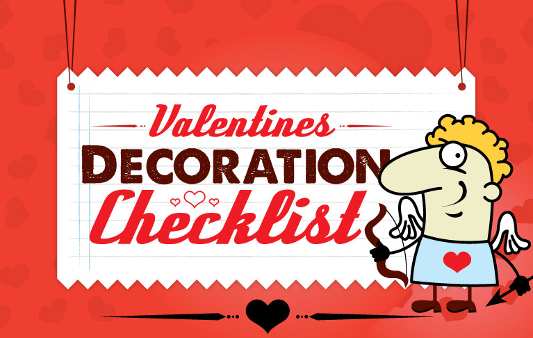 Valentine’s Day Decorations Checklist