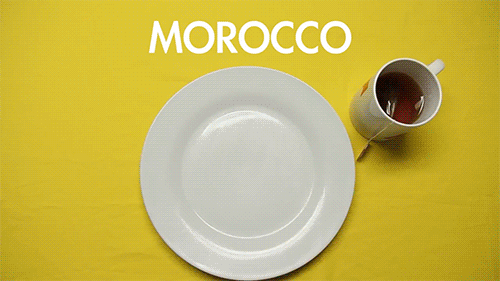 Breakfast in Morroco and Russia