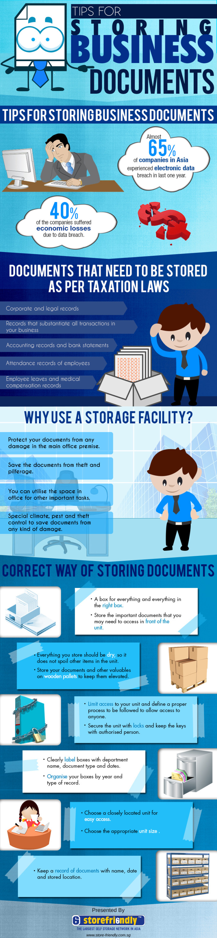 Tips For Storing Business Documents