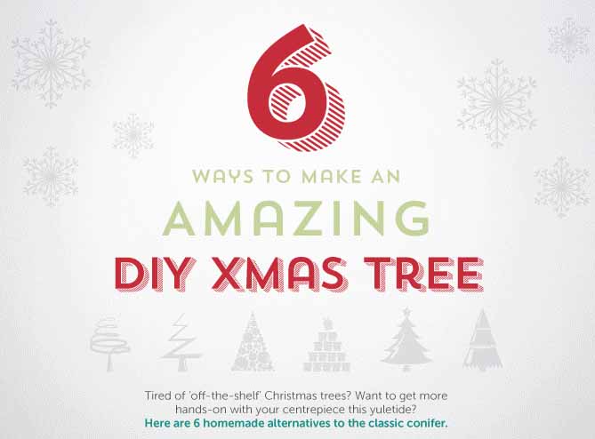 6 Ways to Make an Amazing DIY Christmas Tree