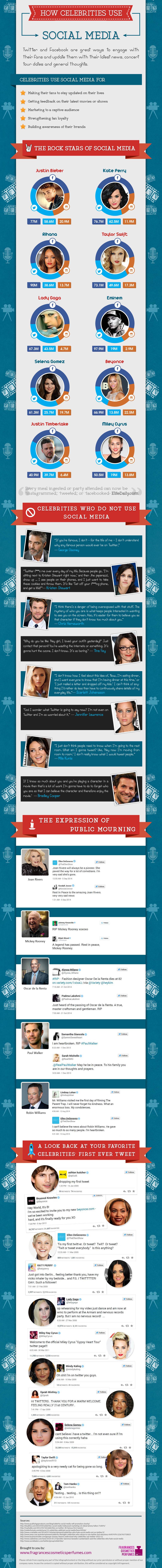 How Social Are Celebrities on Social Media