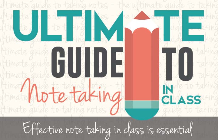 The Ultimate Guide to Note Taking in Class [Infographic]
