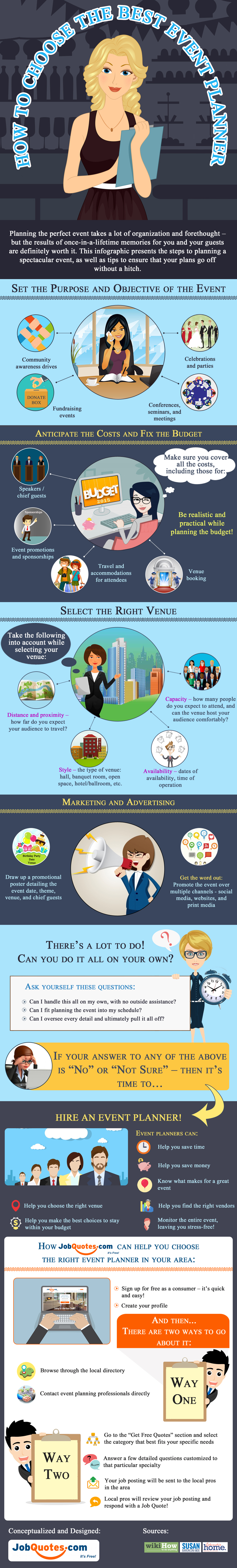 How to Choose the Best Event Planner [Infographic]