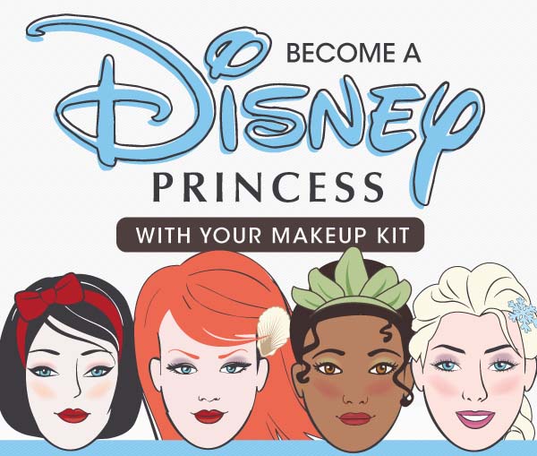 Become a Disney Princess With Your Makeup Kit