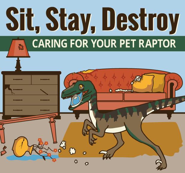 Jurassic World: How to Care For Your Pet Raptor