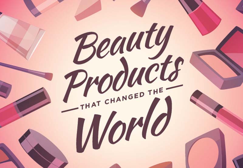 Beauty Products That Changed The World [Infographic]