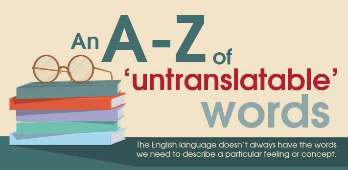 An A-Z of ‘Untranslatable’ Words