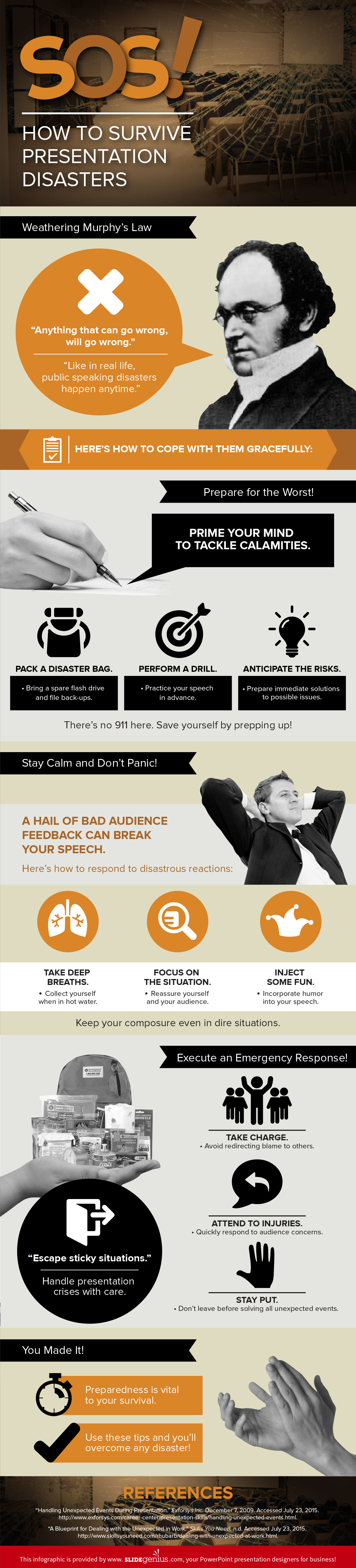 SOS! How to Survive Presentation Disasters