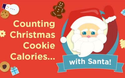 Counting Christmas Cookie Calories… With Santa!