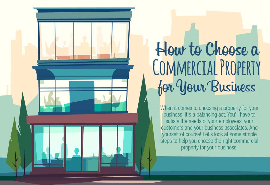 How to Choose A Commercial Property for Your Business [Infographic]