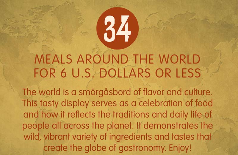 Meals Around the World [Infographic]
