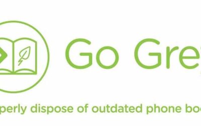 Go Grey: Properly Dispose of Outdated Phone Books