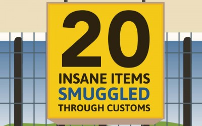 20 Insane Items Smuggled Through Customs