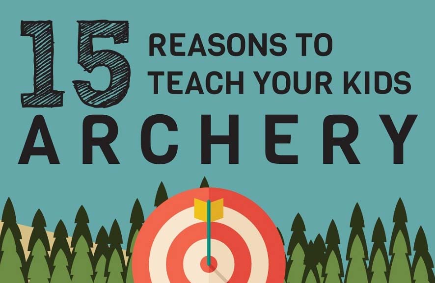 15 Reasons to Teach Your Kids Archery [Infographic]