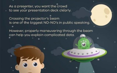 How Stepping Into the Beam Can Help Your Presentation