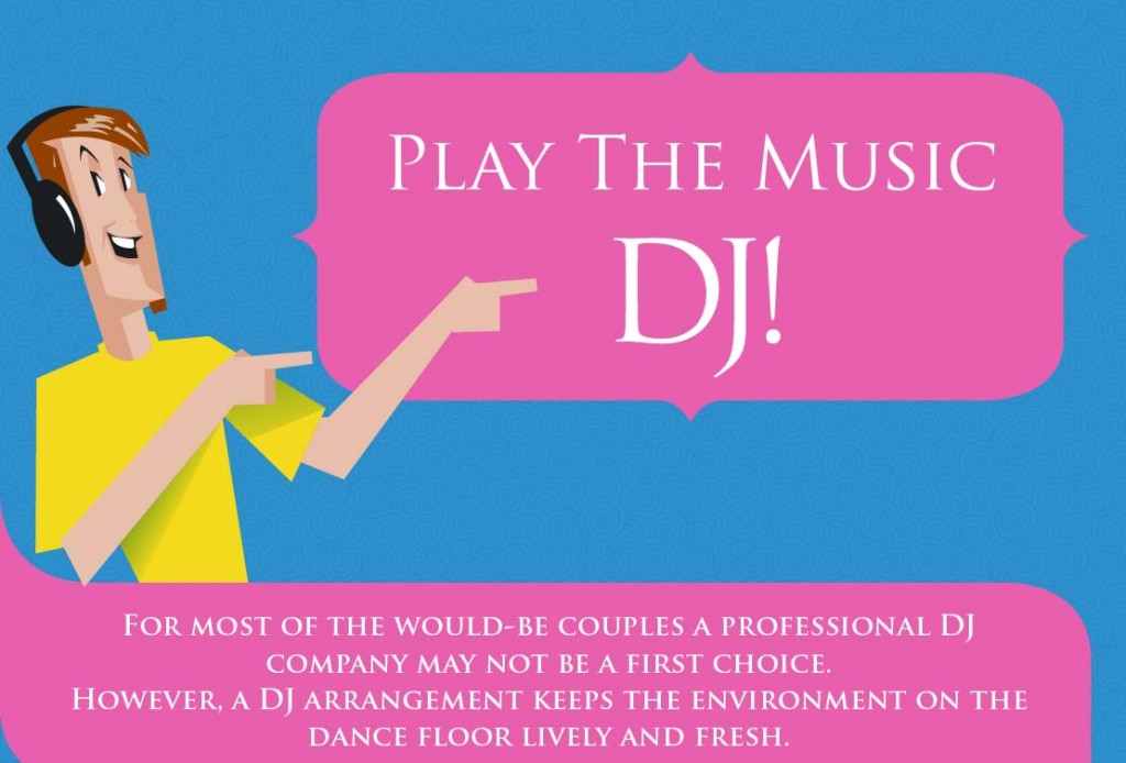 Hiring A DJ For Your Wedding [Infographic]