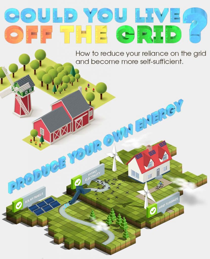 Could You Live Off the Grid? [Infographic]