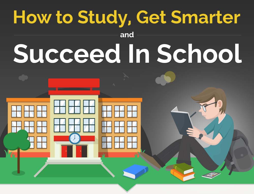 How To Study, Get Smarter & Succeed In School [Infographic]