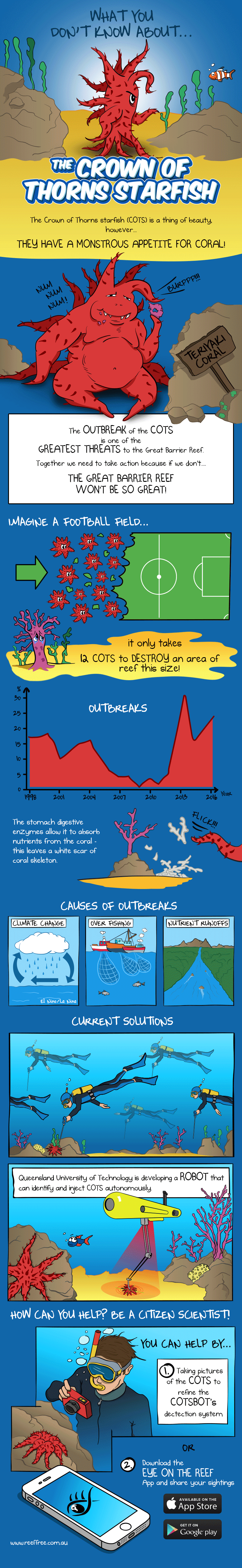 The Crown of Thorns Starfish Outbreak