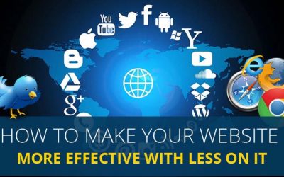 How to Make Your Website More Effective with Less On It