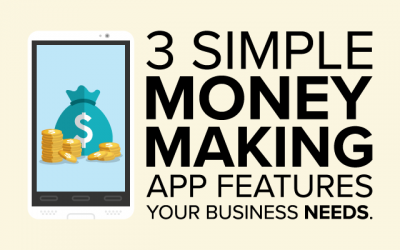 3 Simple Money Making App Features Your Business Needs