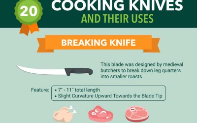 20 Types of Kitchen Knives And Their Uses