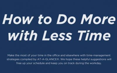 How to Do More with Less Time