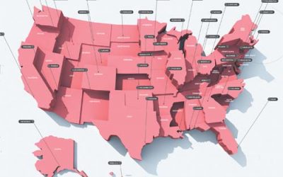 The United States Ranked by Tallest Building in Each State