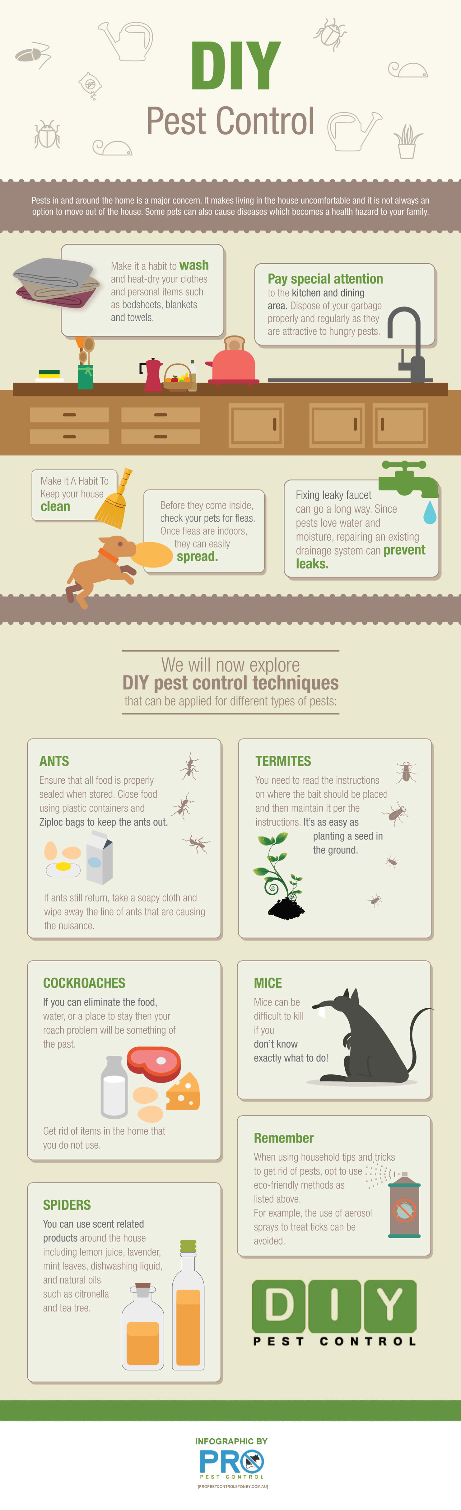 DIY Pest Control [Infographic]