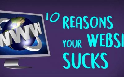 Reasons Your Website Sucks