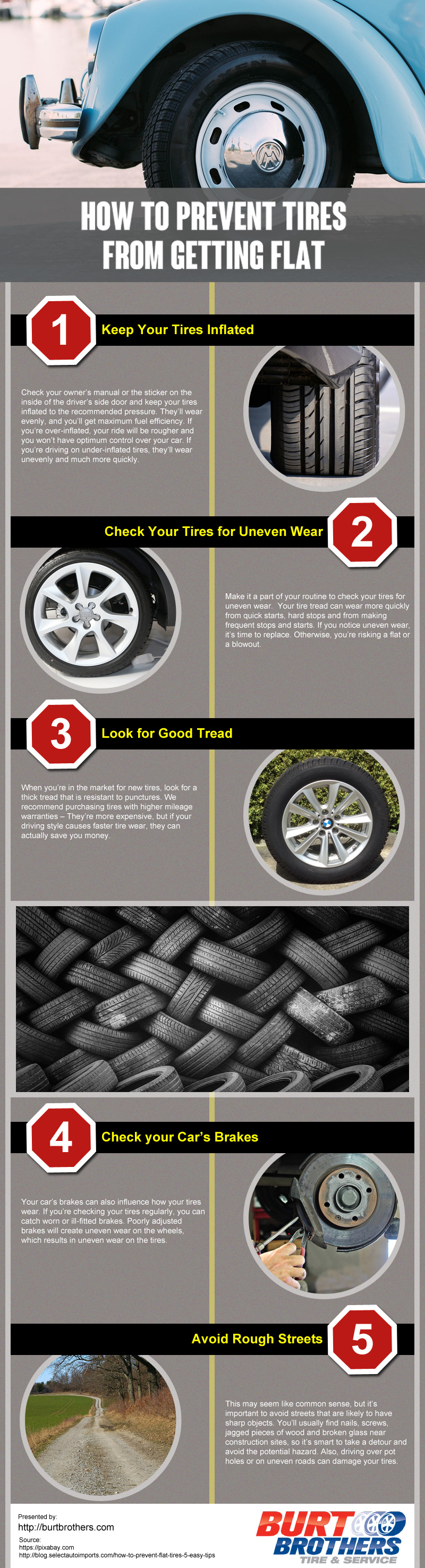 How to Prevent Tires From Getting Flat